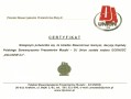 Certyfikat Polskiego Stowarzyszenia Prezenterów Muzyki DJ Union